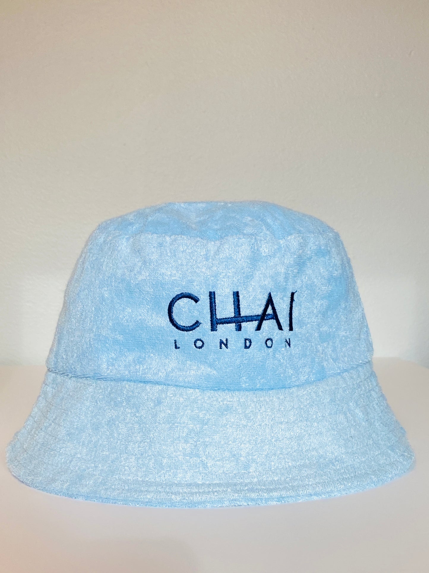 Terry Bucket Hat with Embroidered Logo