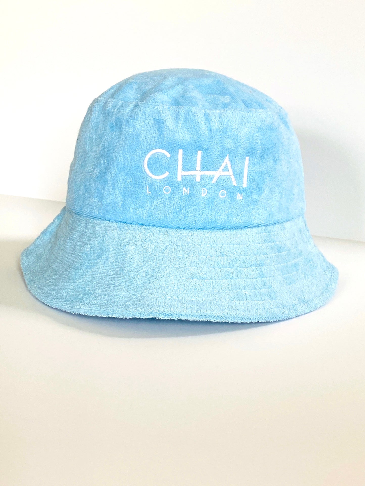 Terry Bucket Hat with Embroidered Logo