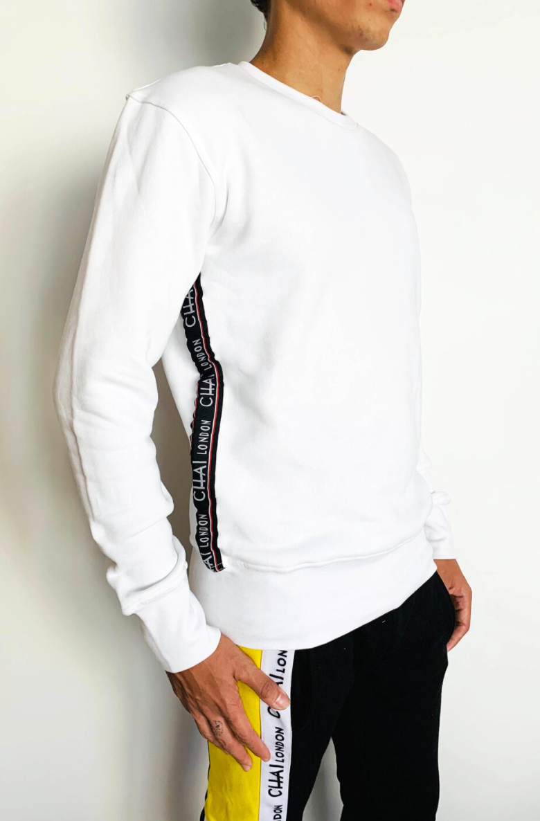 Crew Neck with Side Detail