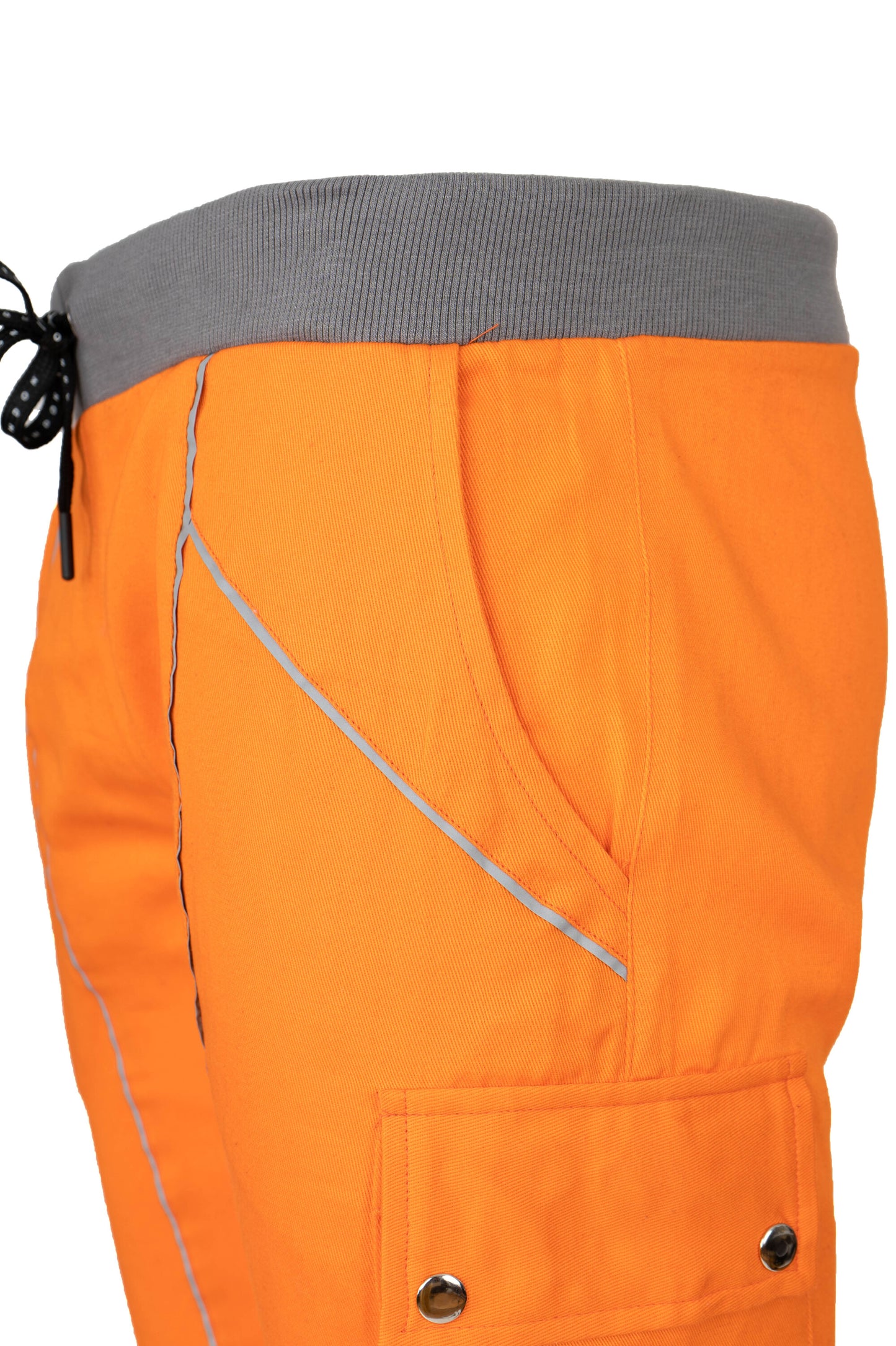 Reflective Cargo Pants - Orange