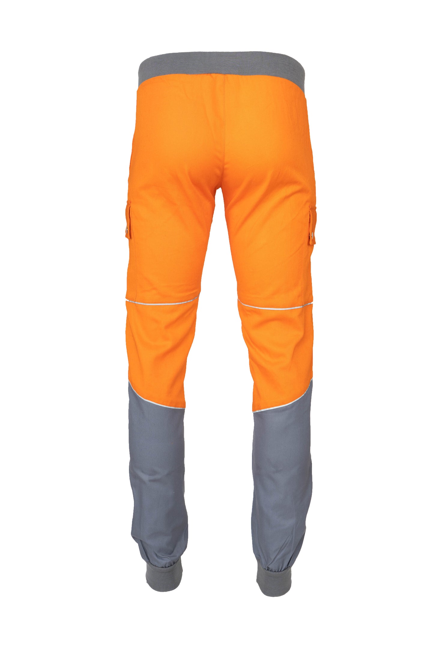 Reflective Cargo Pants - Orange