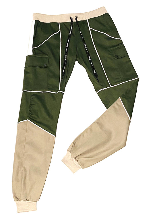 Reflective Cargo Pants - Hunter Green