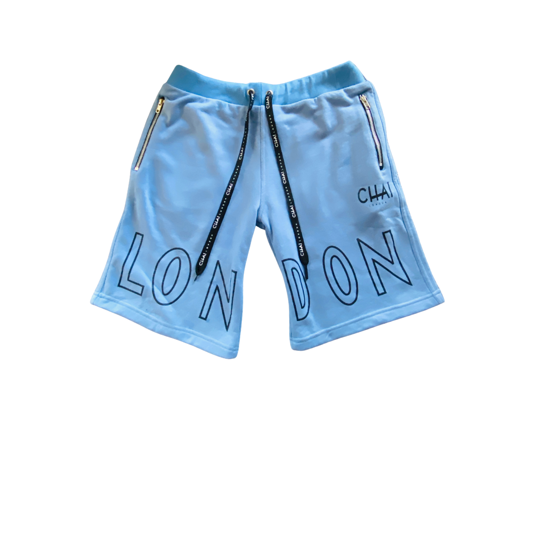 Printed LONDON shorts