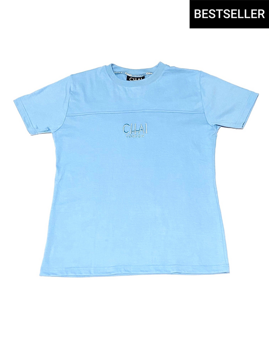 Sky Blue Short Sleeved T-shirt