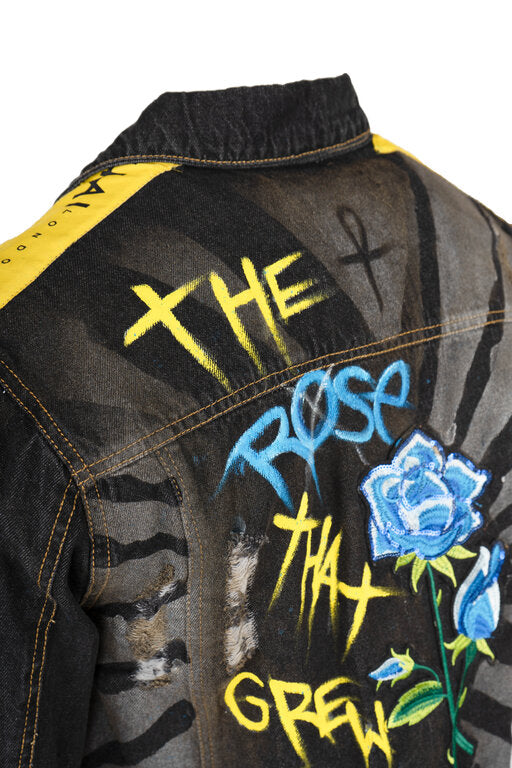 RL Hando Painted Denim Jacket – Rolling Loud